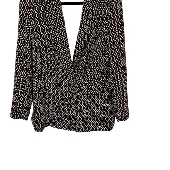 GP & J Baker H&M Collection Red Patterned Blazer - Picture 11 of 16